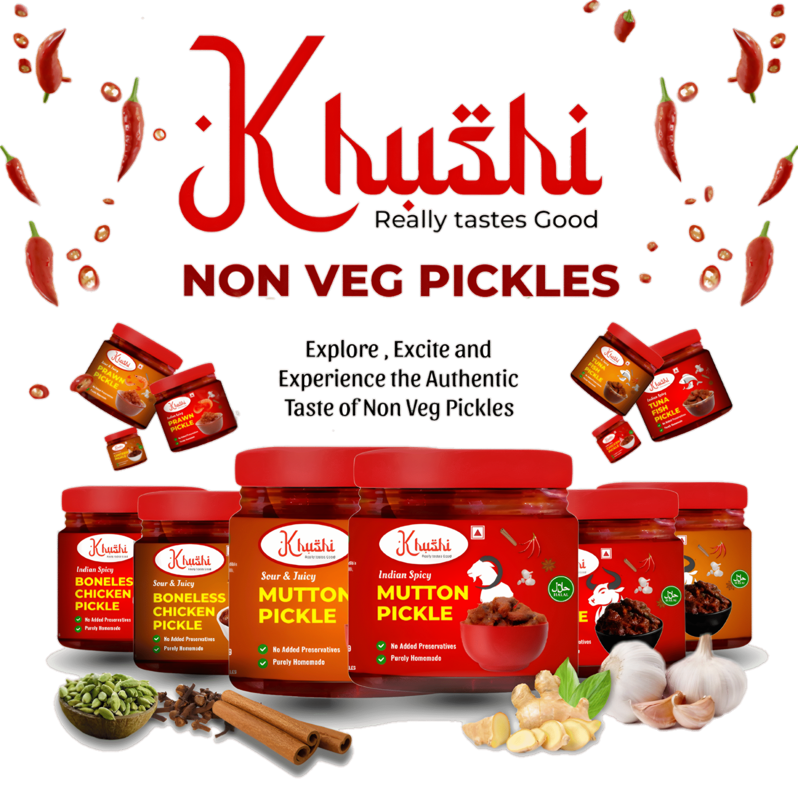 khushi non veg pickles intro pic